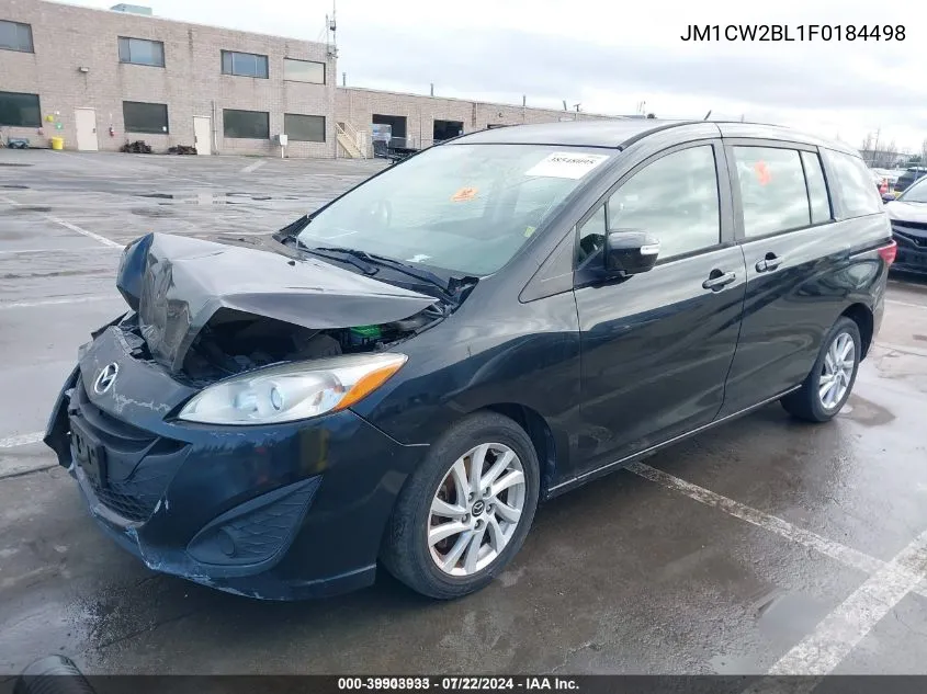 2015 Mazda Mazda5 Sport VIN: JM1CW2BL1F0184498 Lot: 39903933