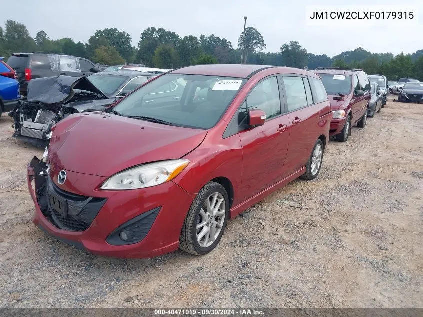 2015 Mazda Mazda5 Touring VIN: JM1CW2CLXF0179315 Lot: 40471019