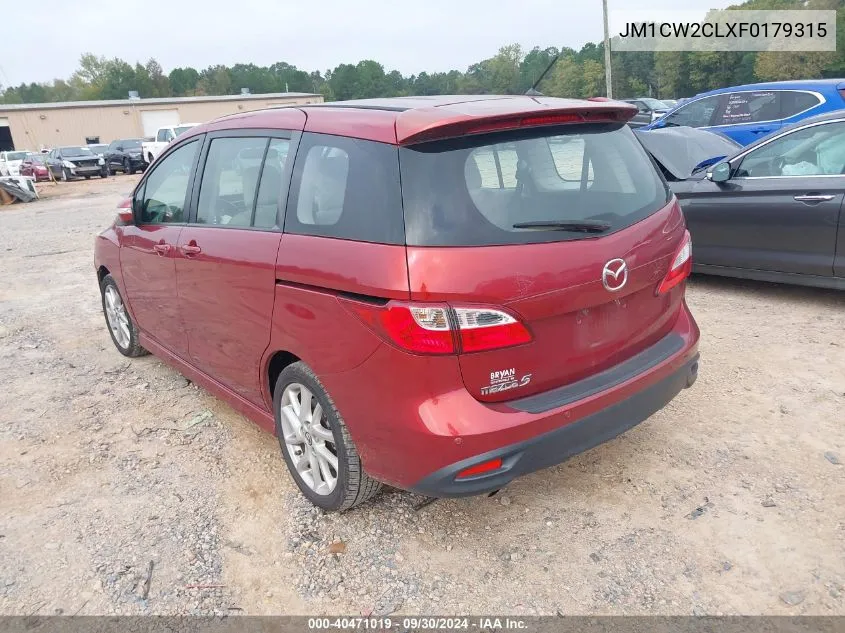 JM1CW2CLXF0179315 2015 Mazda Mazda5 Touring