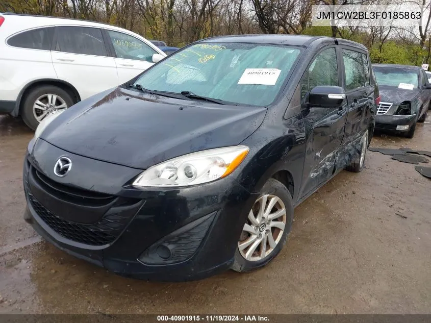 2015 Mazda Mazda5 Sport VIN: JM1CW2BL3F0185863 Lot: 40901915