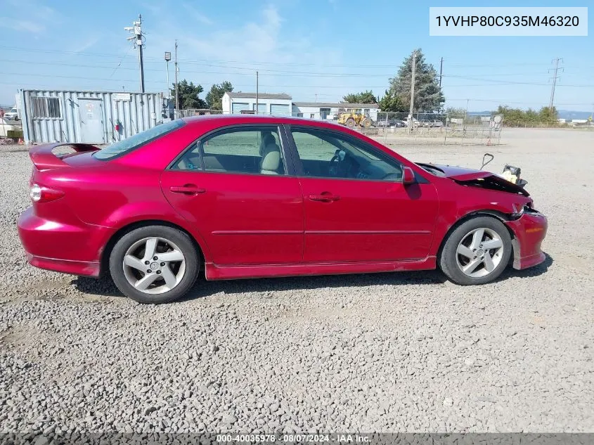 1YVHP80C935M46320 2003 Mazda Mazda6 I