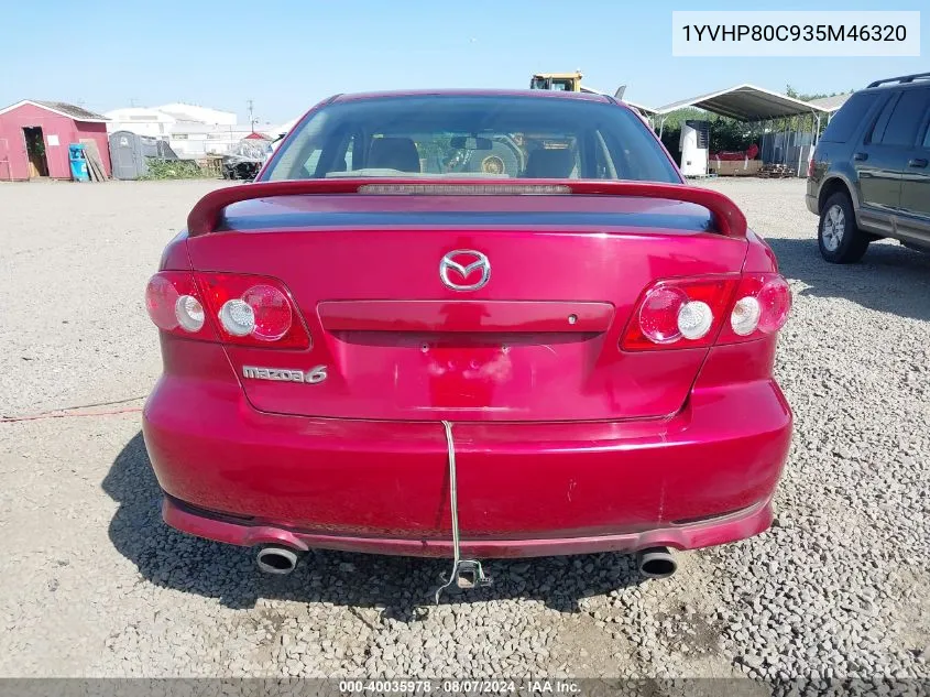 1YVHP80C935M46320 2003 Mazda Mazda6 I