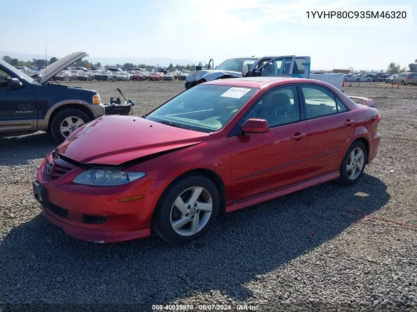 1YVHP80C935M46320 2003 Mazda Mazda6 I