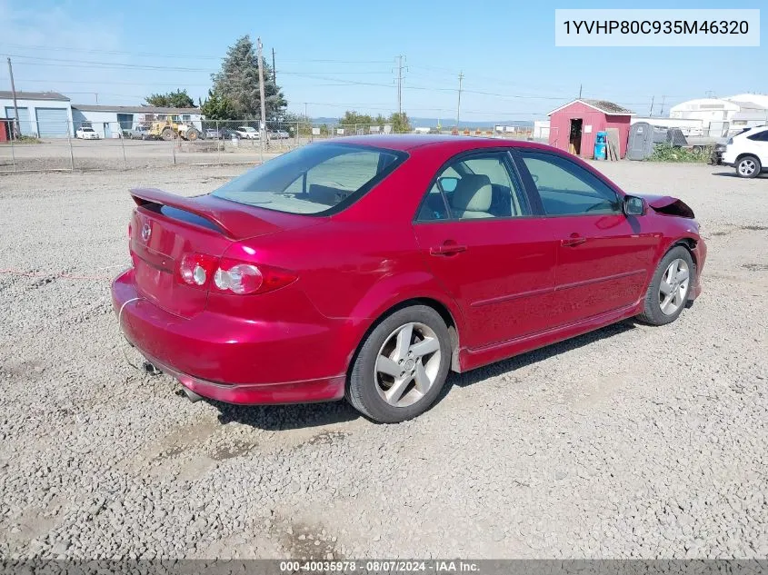 1YVHP80C935M46320 2003 Mazda Mazda6 I