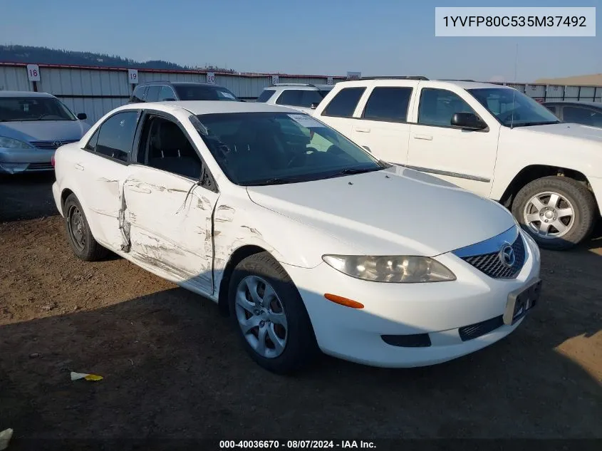 2003 Mazda Mazda6 I VIN: 1YVFP80C535M37492 Lot: 40036670