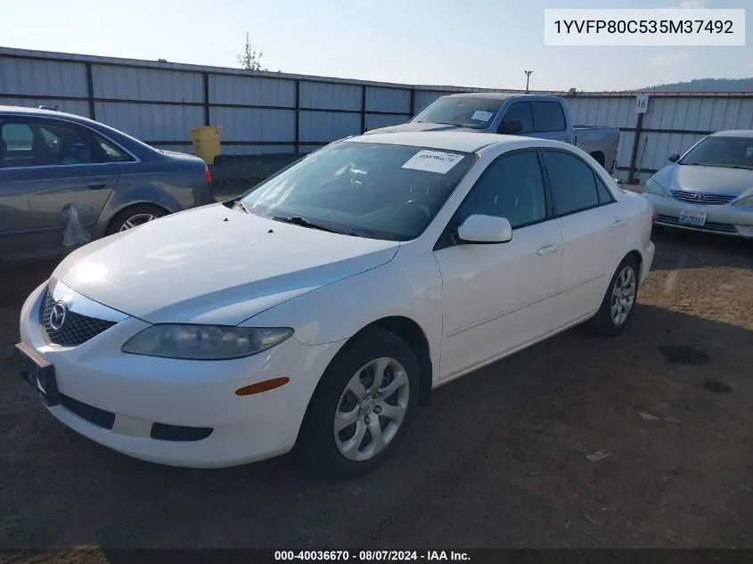 2003 Mazda Mazda6 I VIN: 1YVFP80C535M37492 Lot: 40036670