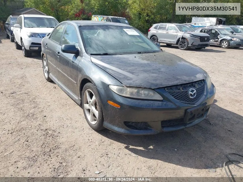 2003 Mazda 6 S VIN: 1YVHP80DX35M30541 Lot: 40372798