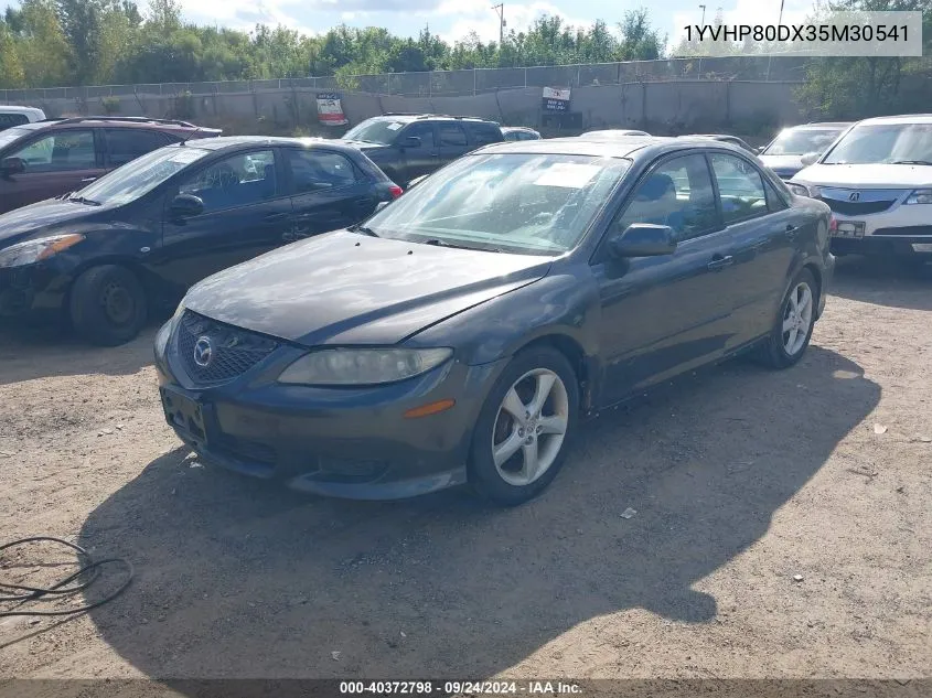 2003 Mazda 6 S VIN: 1YVHP80DX35M30541 Lot: 40372798