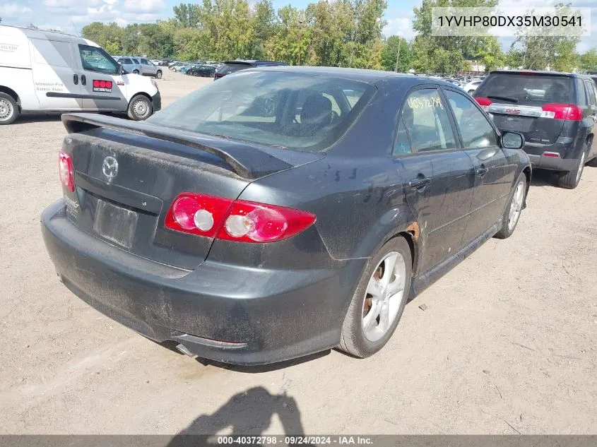 2003 Mazda 6 S VIN: 1YVHP80DX35M30541 Lot: 40372798