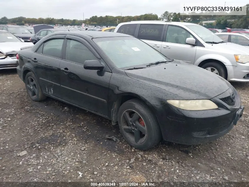 2003 Mazda Mazda6 I VIN: 1YVFP80C335M39161 Lot: 40539349