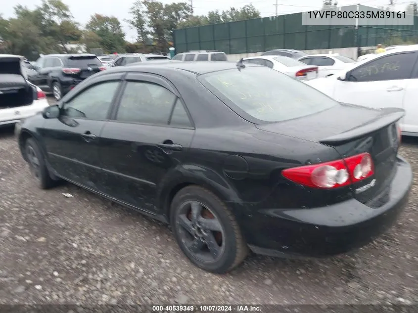 2003 Mazda Mazda6 I VIN: 1YVFP80C335M39161 Lot: 40539349