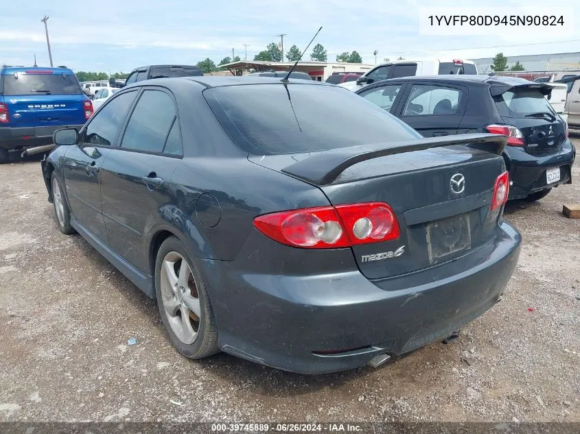 1YVFP80D945N90824 2004 Mazda Mazda6 S