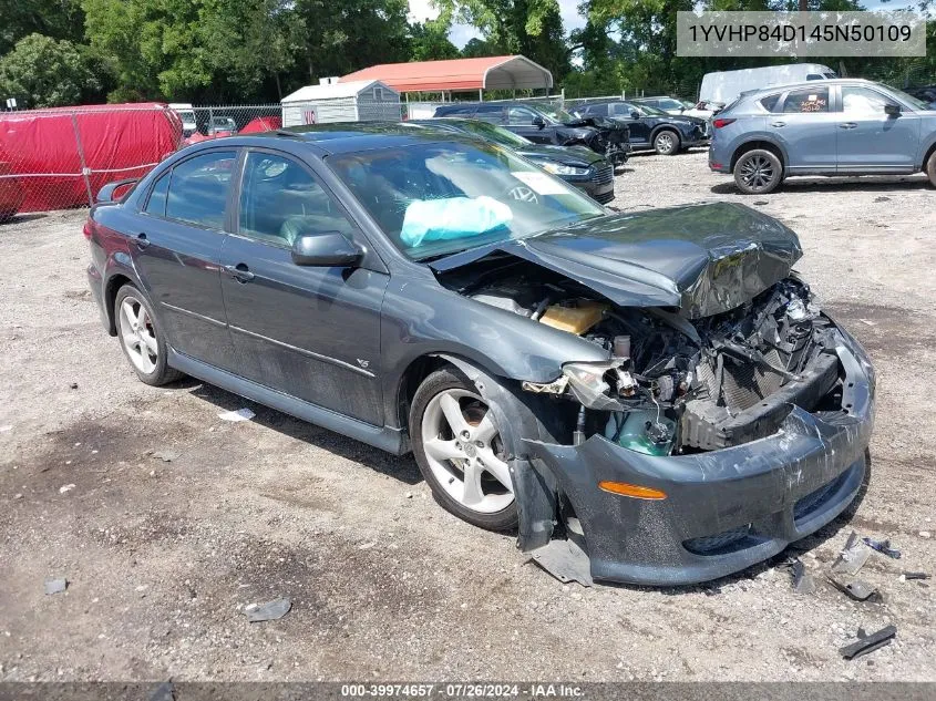 2004 Mazda Mazda6 S VIN: 1YVHP84D145N50109 Lot: 39974657