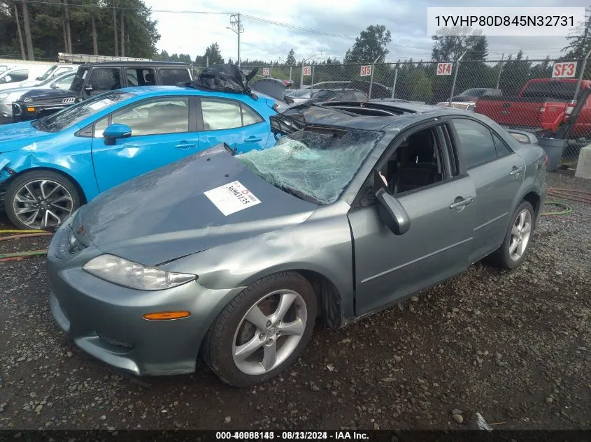 1YVHP80D845N32731 2004 Mazda Mazda6 S