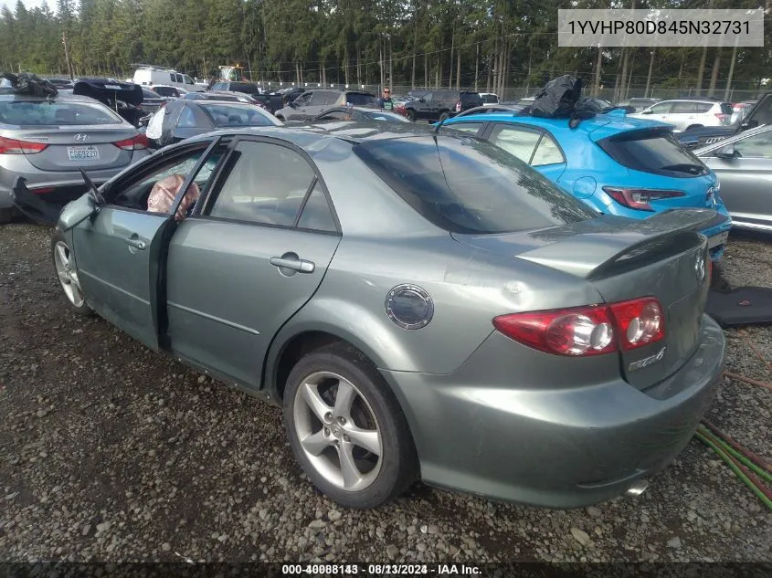 1YVHP80D845N32731 2004 Mazda Mazda6 S