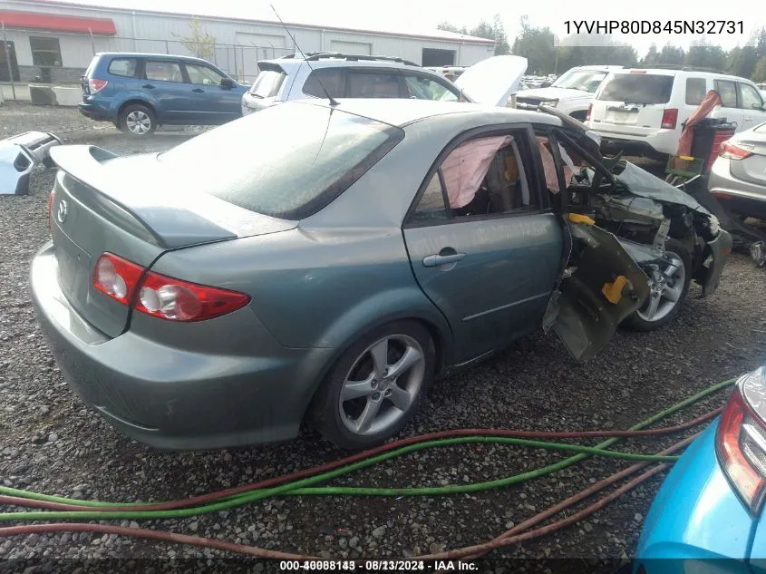 1YVHP80D845N32731 2004 Mazda Mazda6 S