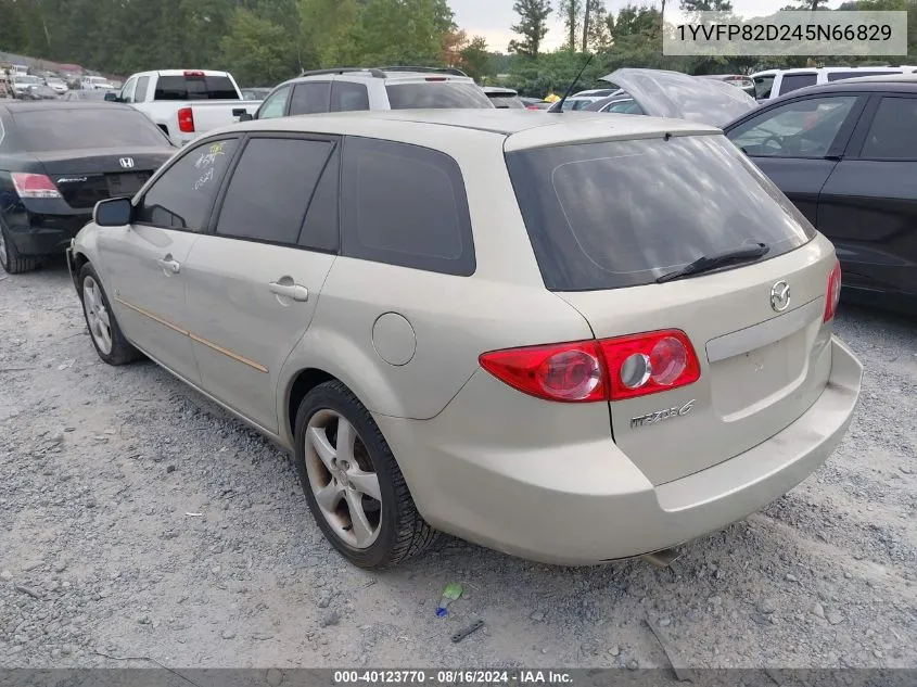 2004 Mazda Mazda6 S VIN: 1YVFP82D245N66829 Lot: 40123770