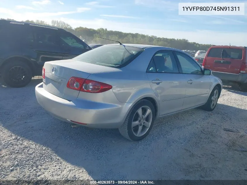 1YVFP80D745N91311 2004 Mazda Mazda6 S