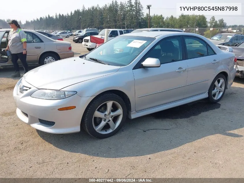 1YVHP80C545N87998 2004 Mazda Mazda6 I