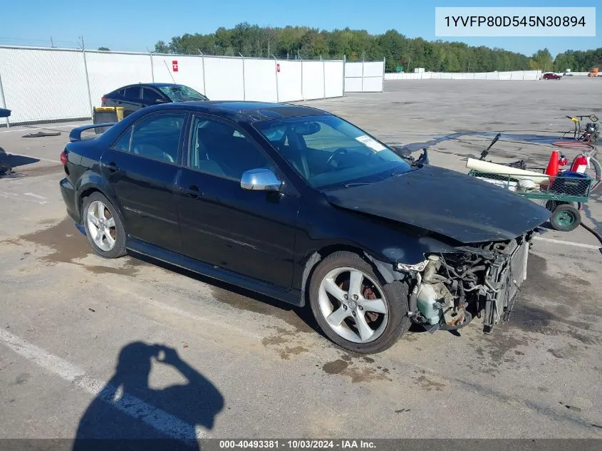 1YVFP80D545N30894 2004 Mazda Mazda6 S