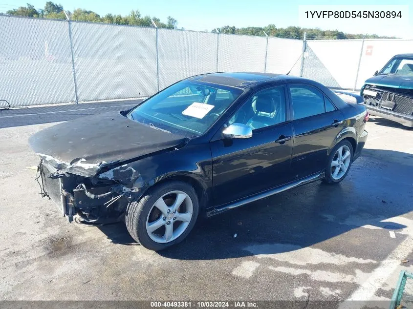 1YVFP80D545N30894 2004 Mazda Mazda6 S