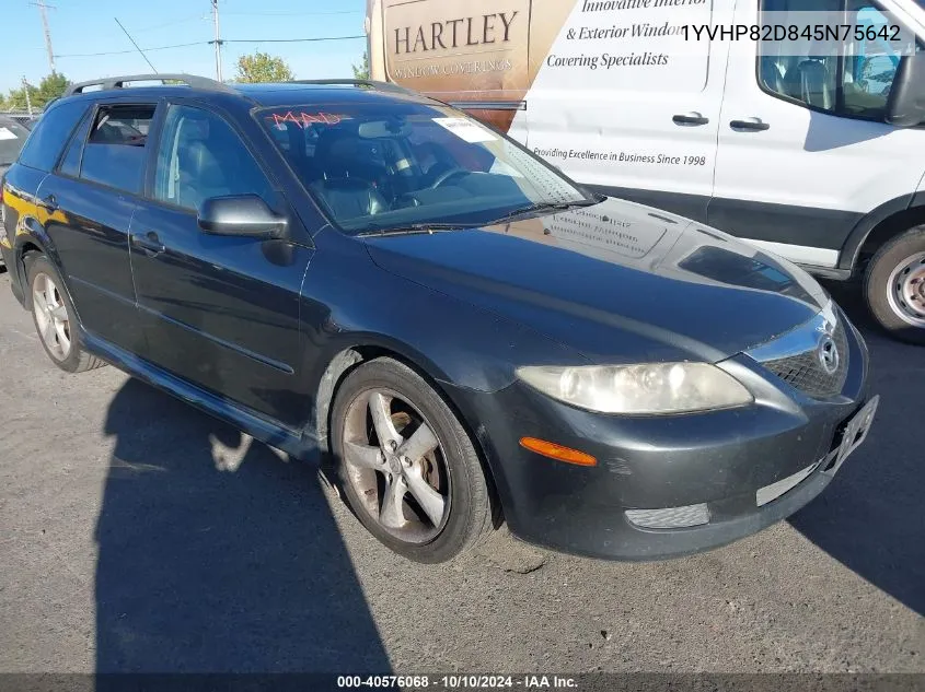 2004 Mazda Mazda6 S VIN: 1YVHP82D845N75642 Lot: 40576068