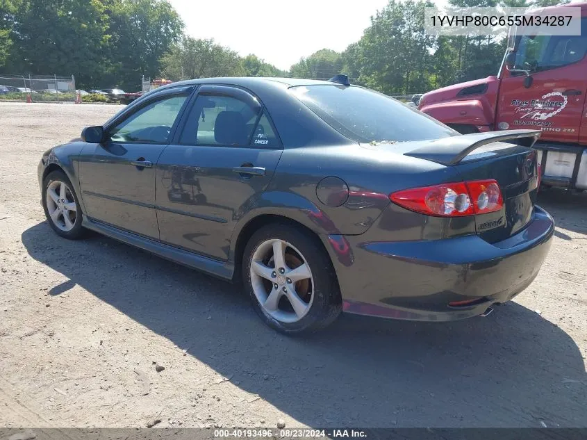 1YVHP80C655M34287 2005 Mazda Mazda6 I Sport