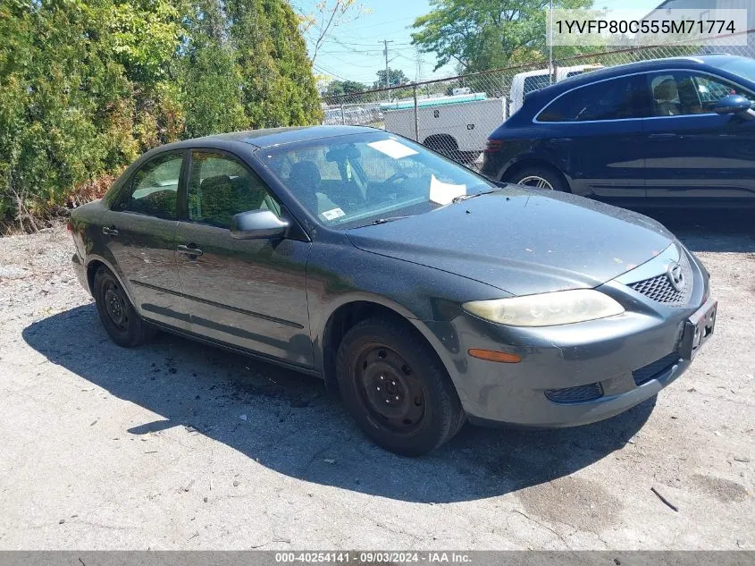 1YVFP80C555M71774 2005 Mazda Mazda6 I Base