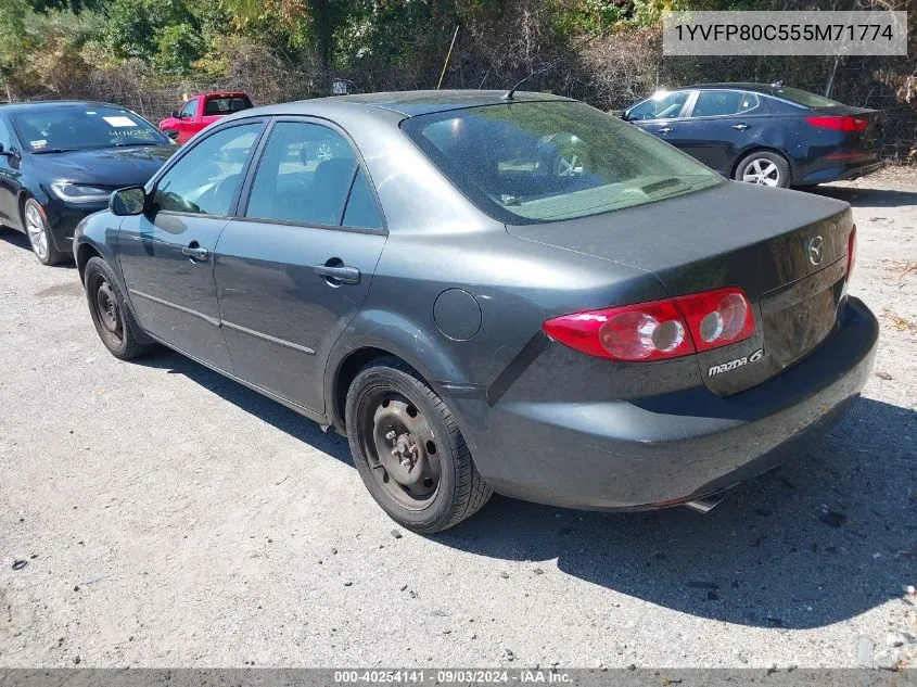 1YVFP80C555M71774 2005 Mazda Mazda6 I Base