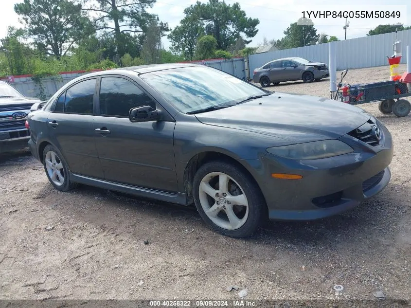 2005 Mazda Mazda6 I Sport VIN: 1YVHP84C055M50849 Lot: 40258322