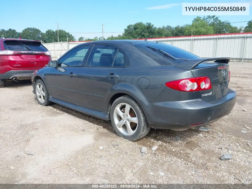 1YVHP84C055M50849 2005 Mazda Mazda6 I Sport