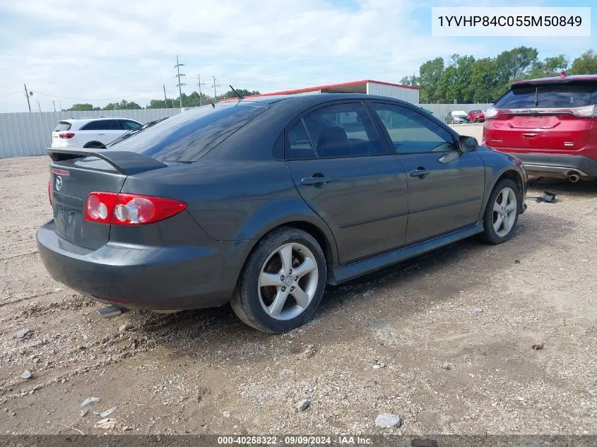 1YVHP84C055M50849 2005 Mazda Mazda6 I Sport