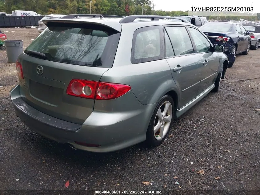 1YVHP82D255M20103 2005 Mazda Mazda6 S Sport