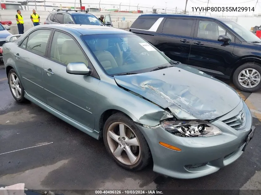 1YVHP80D355M29914 2005 Mazda Mazda6 S Sport