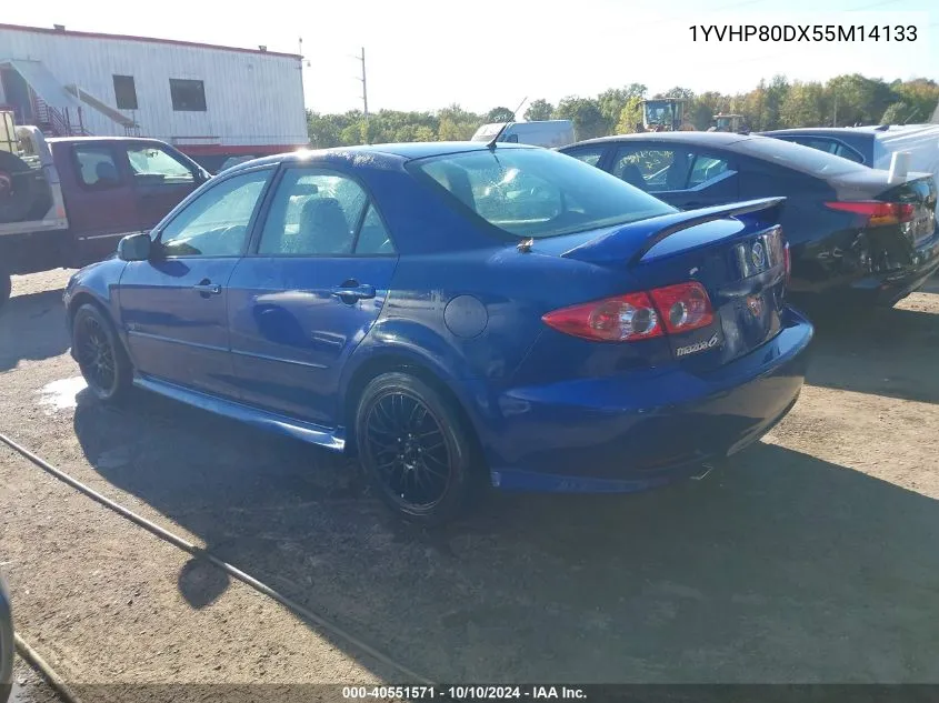 1YVHP80DX55M14133 2005 Mazda Mazda6 S Sport