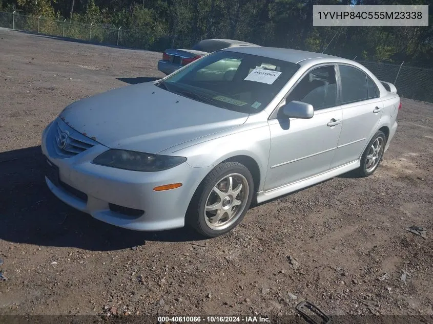 2005 Mazda Mazda6 I Sport VIN: 1YVHP84C555M23338 Lot: 40610066