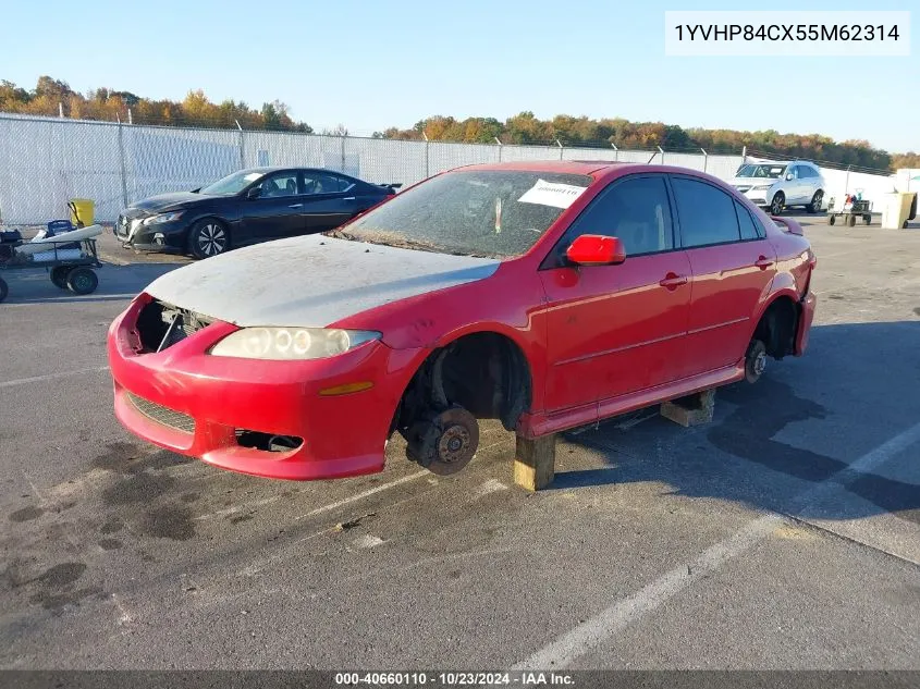 2005 Mazda Mazda6 I Sport VIN: 1YVHP84CX55M62314 Lot: 40660110