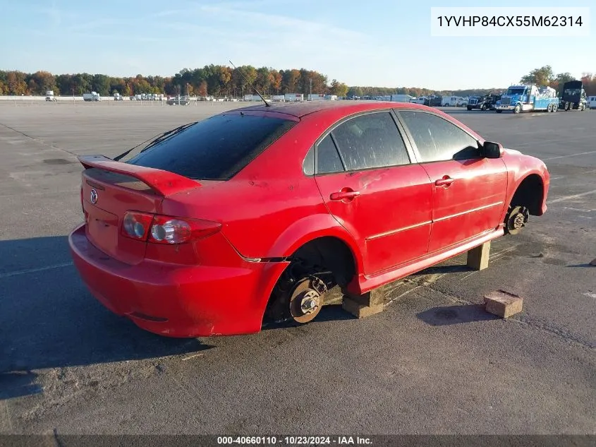 2005 Mazda Mazda6 I Sport VIN: 1YVHP84CX55M62314 Lot: 40660110