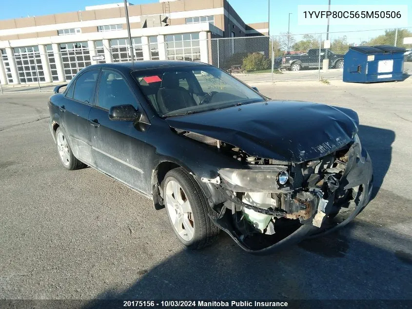 1YVFP80C565M50506 2006 Mazda Mazda6 Gs