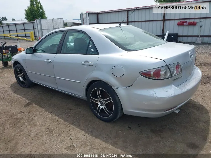 1YVHP80D165M61455 2006 Mazda Mazda6 S