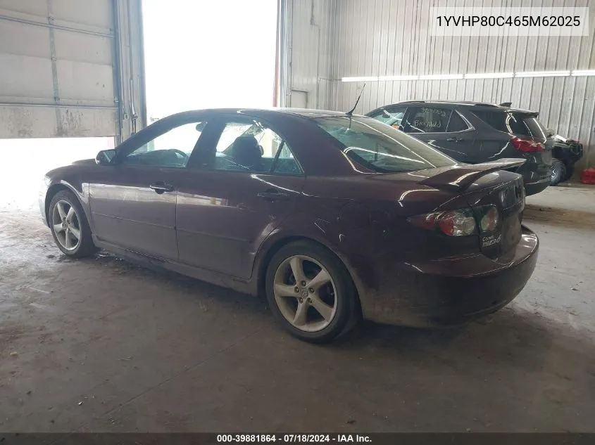 1YVHP80C465M62025 2006 Mazda Mazda6 I Sport