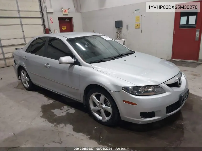 1YVHP80DX65M30270 2006 Mazda Mazda6 S