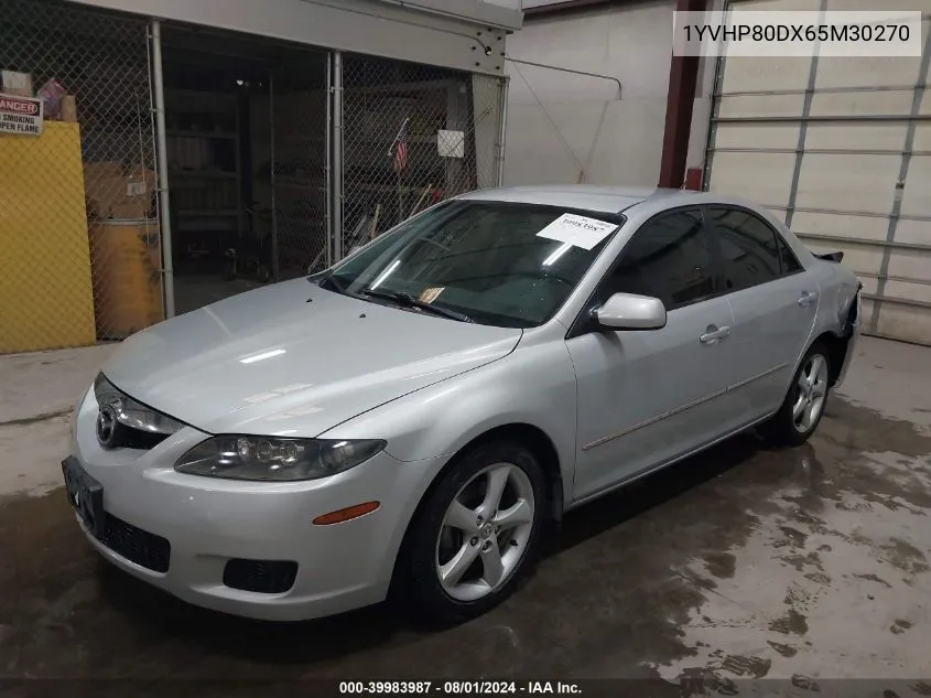 1YVHP80DX65M30270 2006 Mazda Mazda6 S