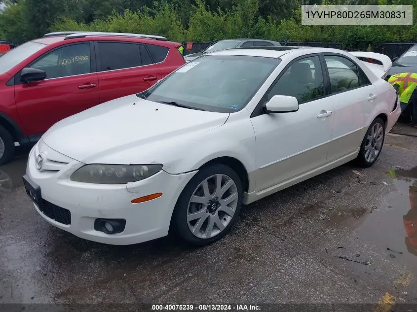 1YVHP80D265M30831 2006 Mazda Mazda6 S Grand Sport