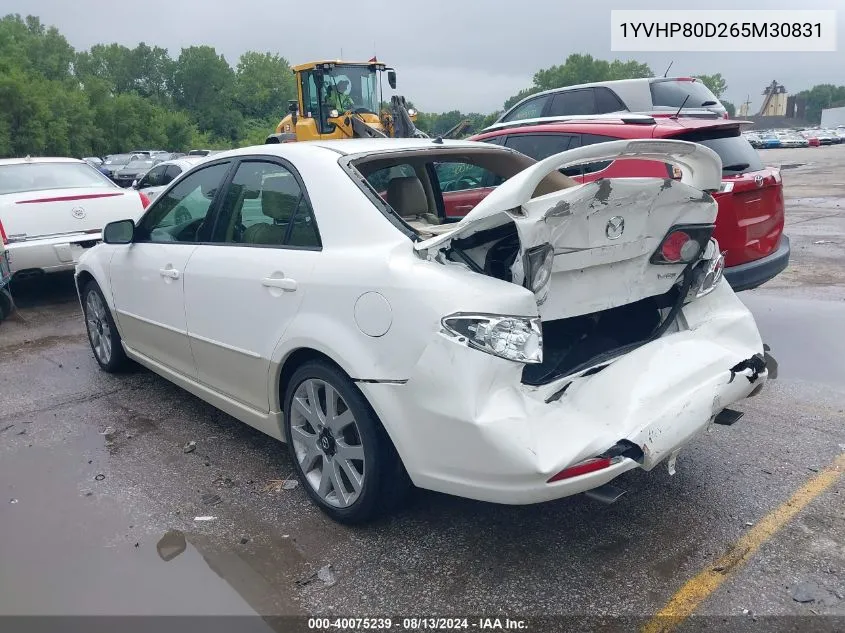 1YVHP80D265M30831 2006 Mazda Mazda6 S Grand Sport