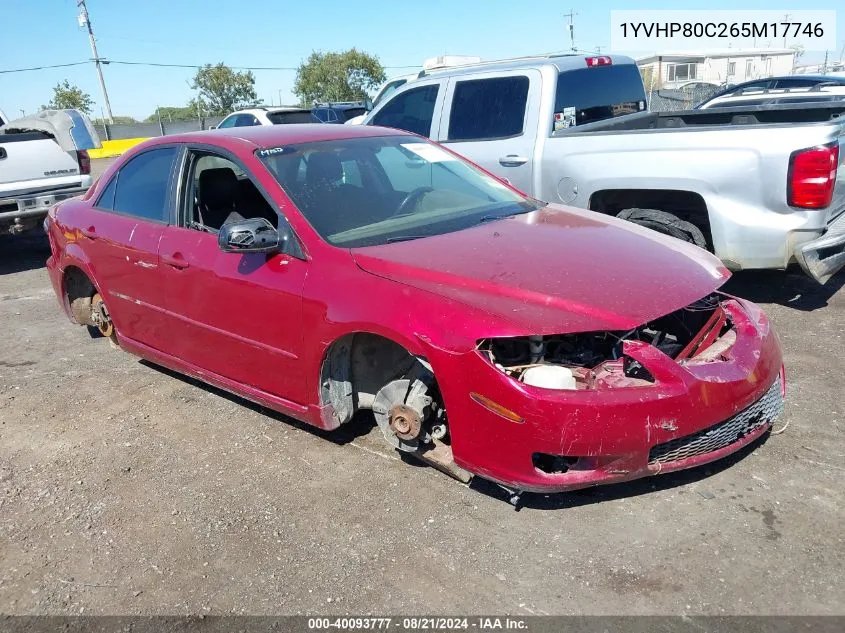 1YVHP80C265M17746 2006 Mazda Mazda6 I Sport