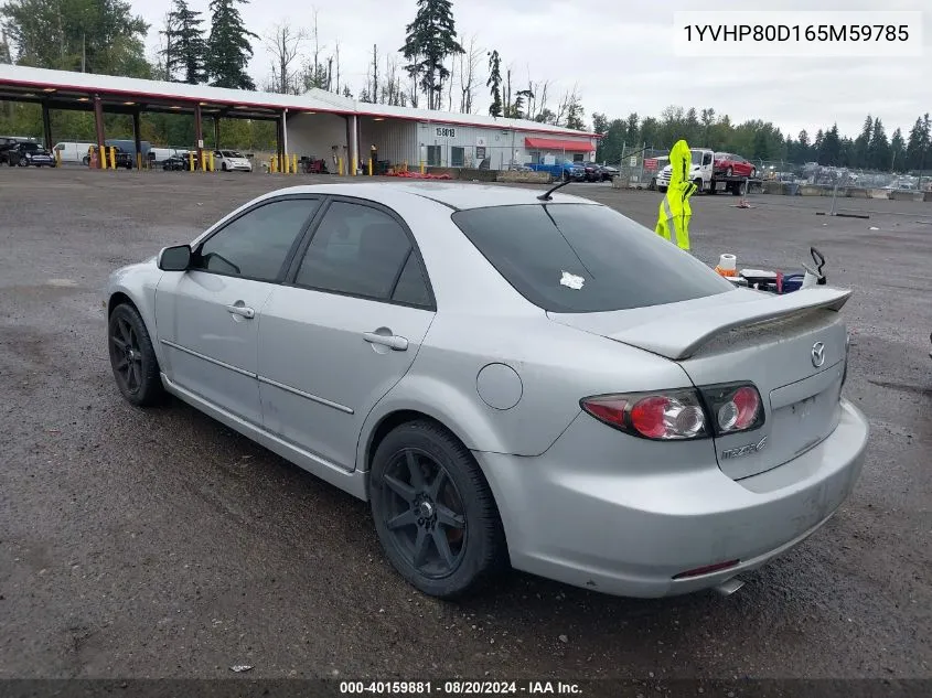 1YVHP80D165M59785 2006 Mazda Mazda6 I Grand Sport