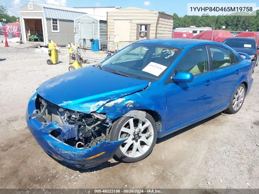 1YVHP84D465M19758 2006 Mazda Mazda6 S Grand Sport