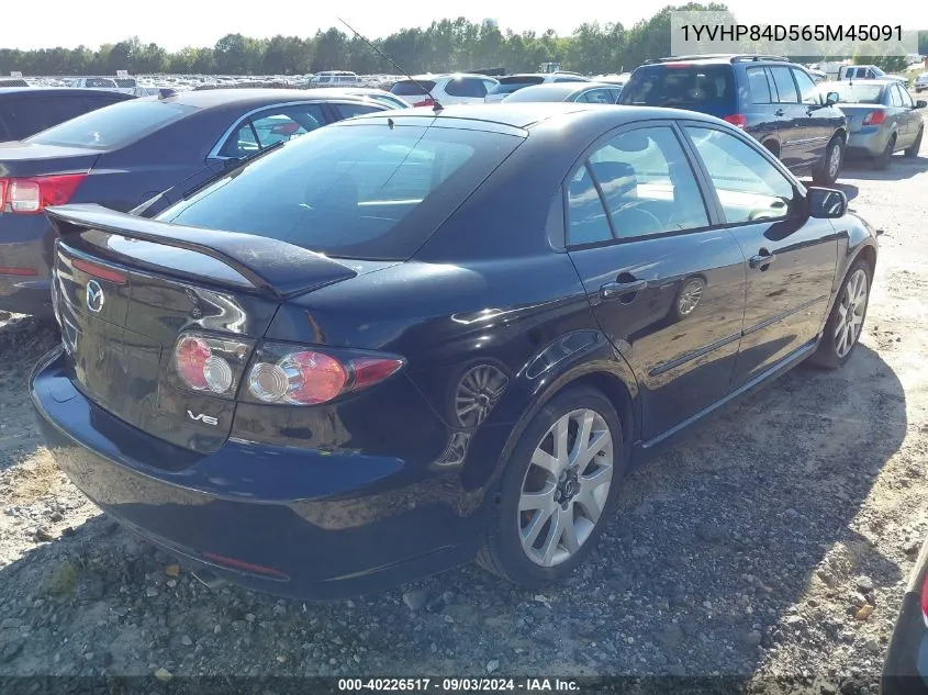 1YVHP84D565M45091 2006 Mazda Mazda6 S Grand Sport