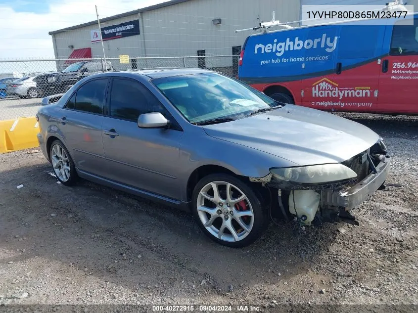 2006 Mazda Mazda6 S Grand Sport VIN: 1YVHP80D865M23477 Lot: 40272915